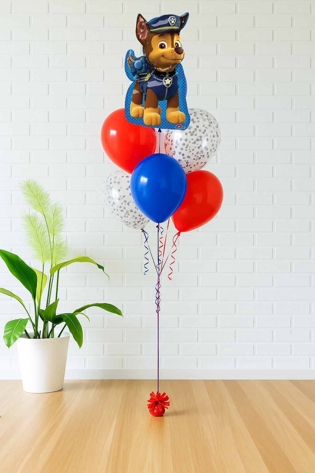 Paw Patrol Chase Balloon Bouquet